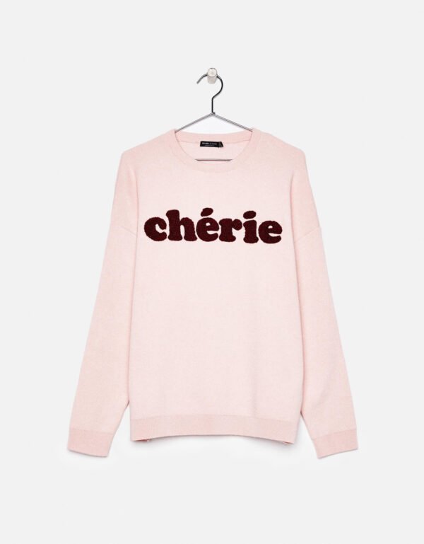 Sweater with slogan - Image 5