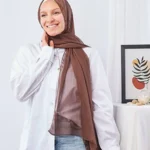 Plain Crinkled Chiffon