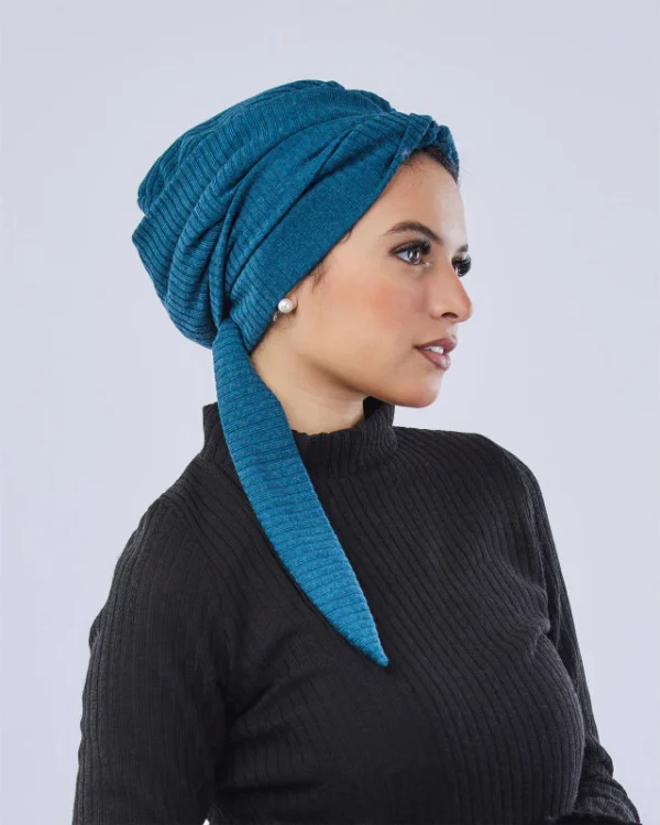 Warmy Turban With Ribbon